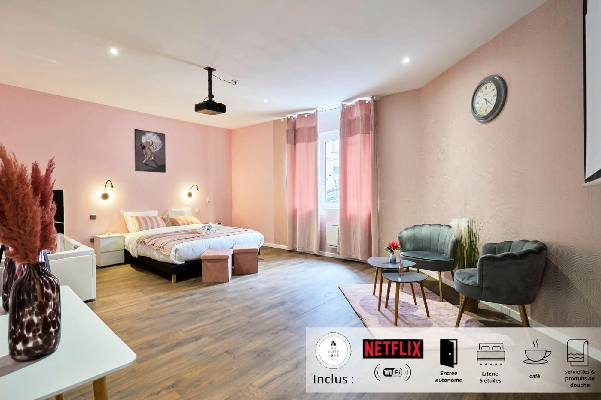 Ng Prestige L Lille L Tourcoing - Bouvines - Balneo & Cuisine Apartment Bagian luar foto